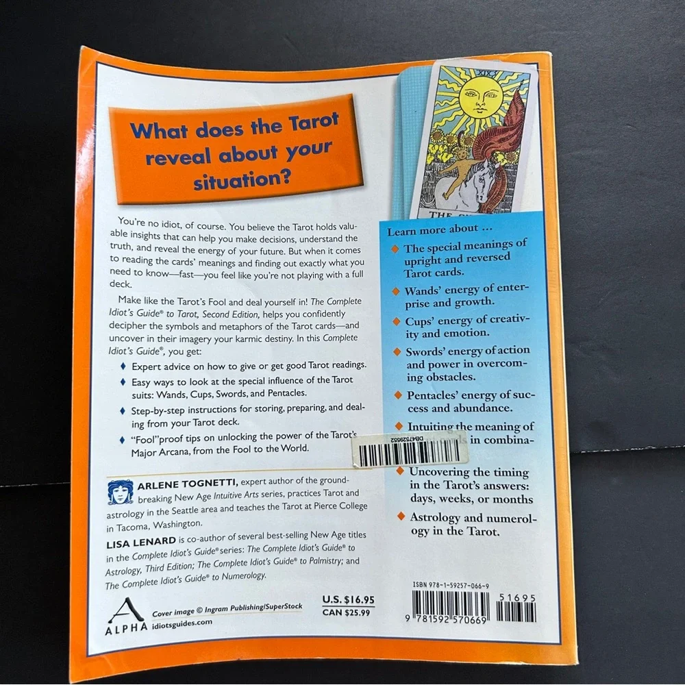 The Complete Idiot's Guide to Tarot Plus‎ Shaman Bookmark - Second Edition